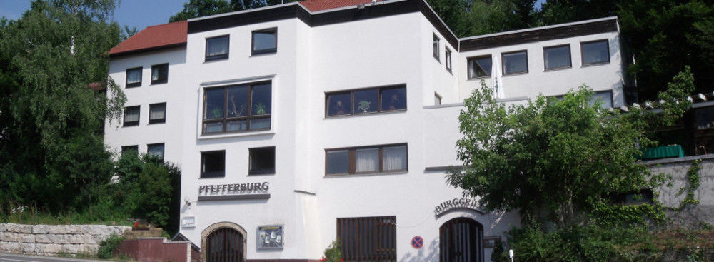 Hotel Pfefferburg Schönaich Exteriör bild